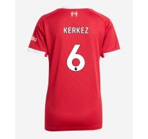 Liverpool Milos Kerkez #6 Koszulka Podstawowa damskie 2025-26 Krótki Rękaw